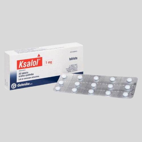 Ksalol 1mg Alprazolam