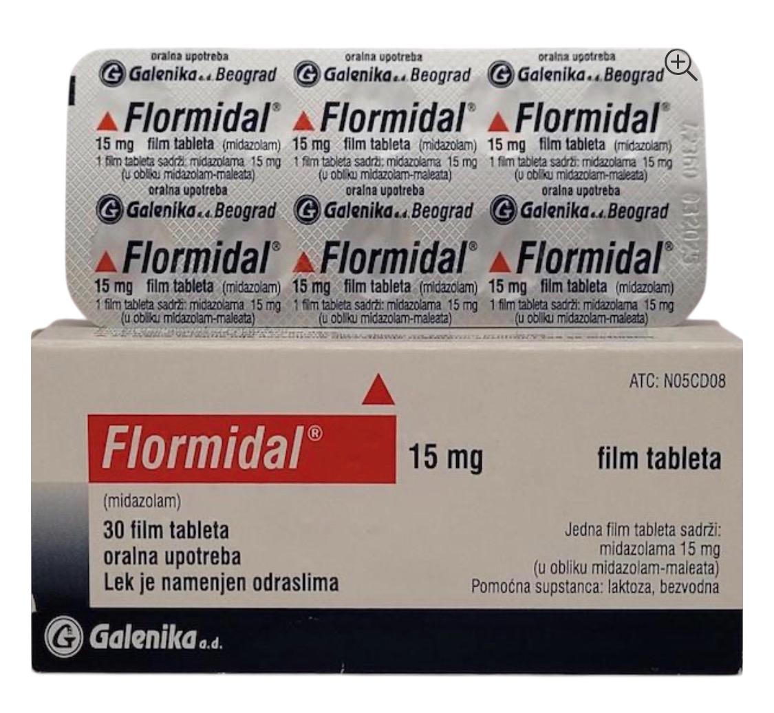 Galenika Flormidal Midazolam15mg